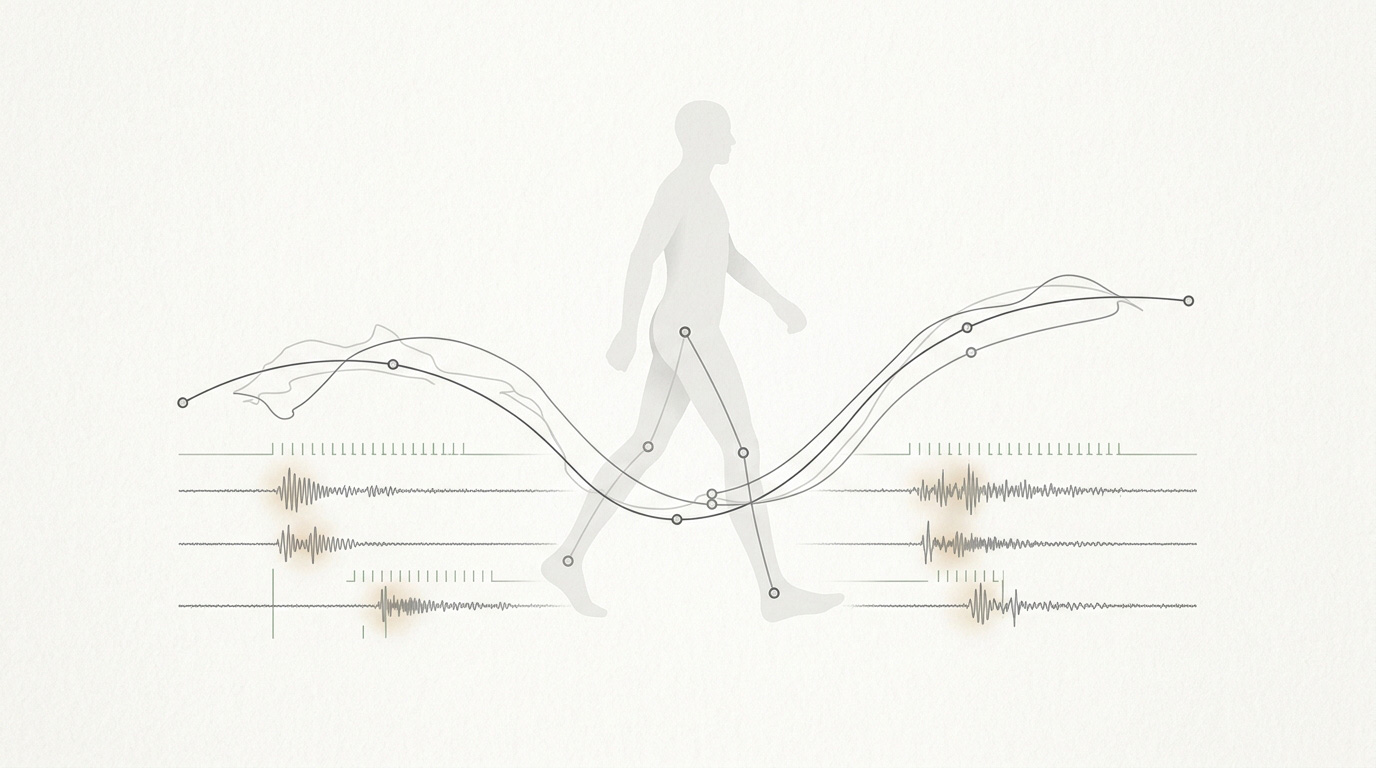 Kinematic trajectories during transcutaneous stimulation